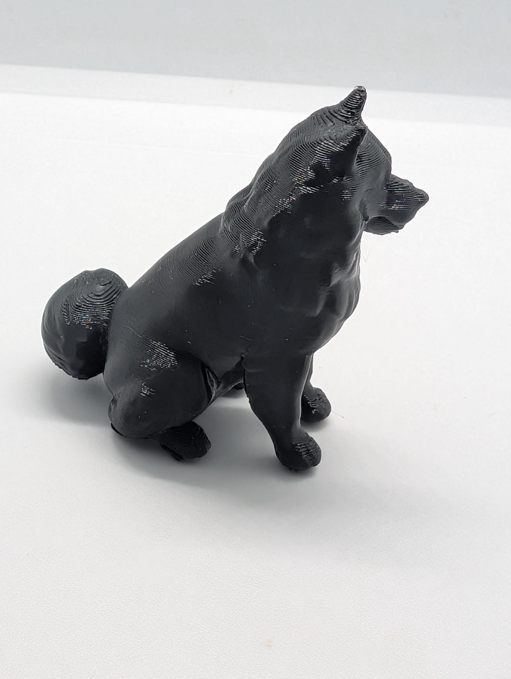 Samoyed  dog sculpture miniature, Statue, Samoyed Gift, 3D printed dog, Cake Topper, dog home decor, Samoyed Ornament, dog memorial