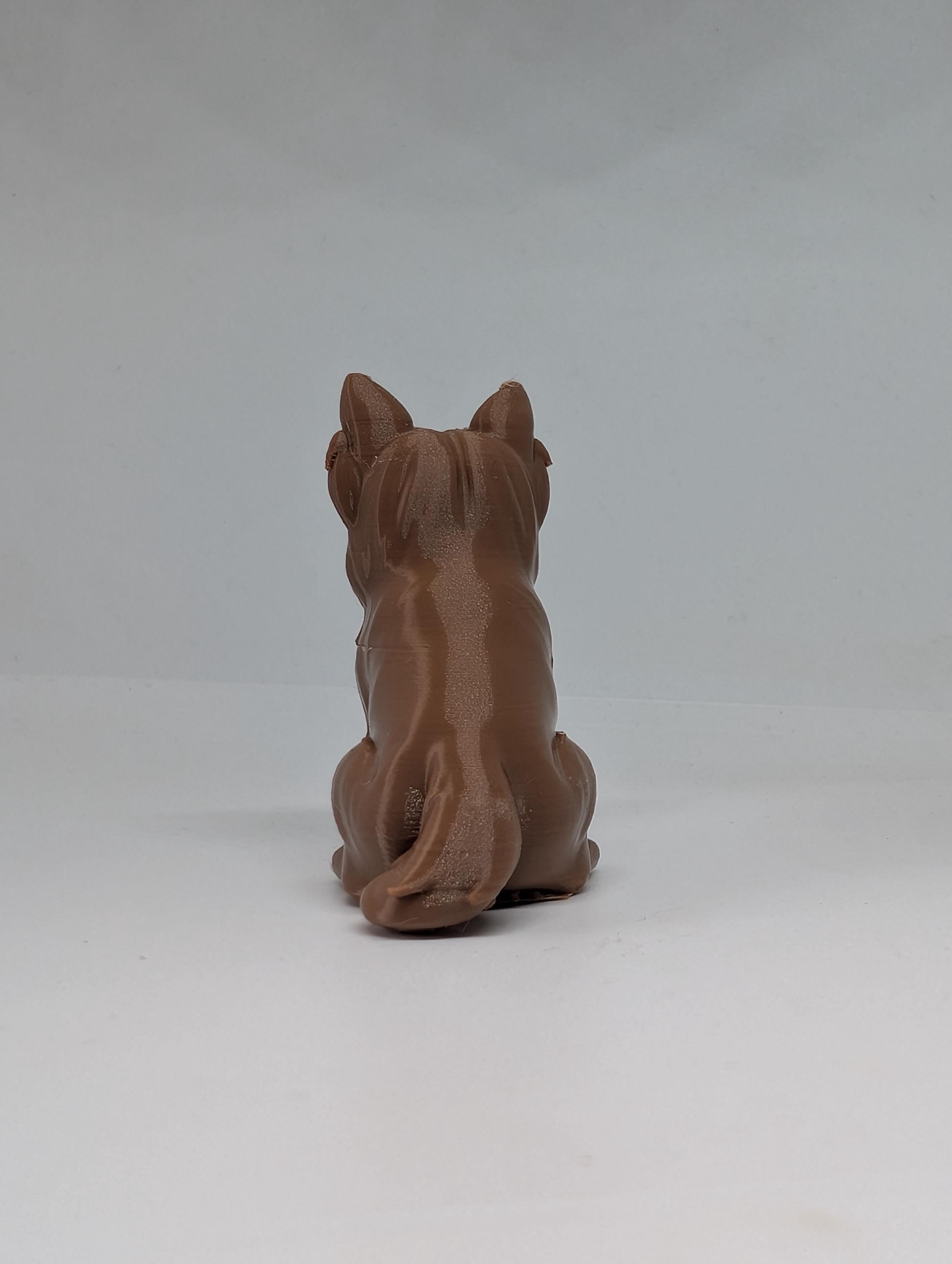 3D Printed yorkshire terrier yorkie Figurine - Custom Dog Miniature - yorkshire terrier Cake Topper - Pet Memorial Gift