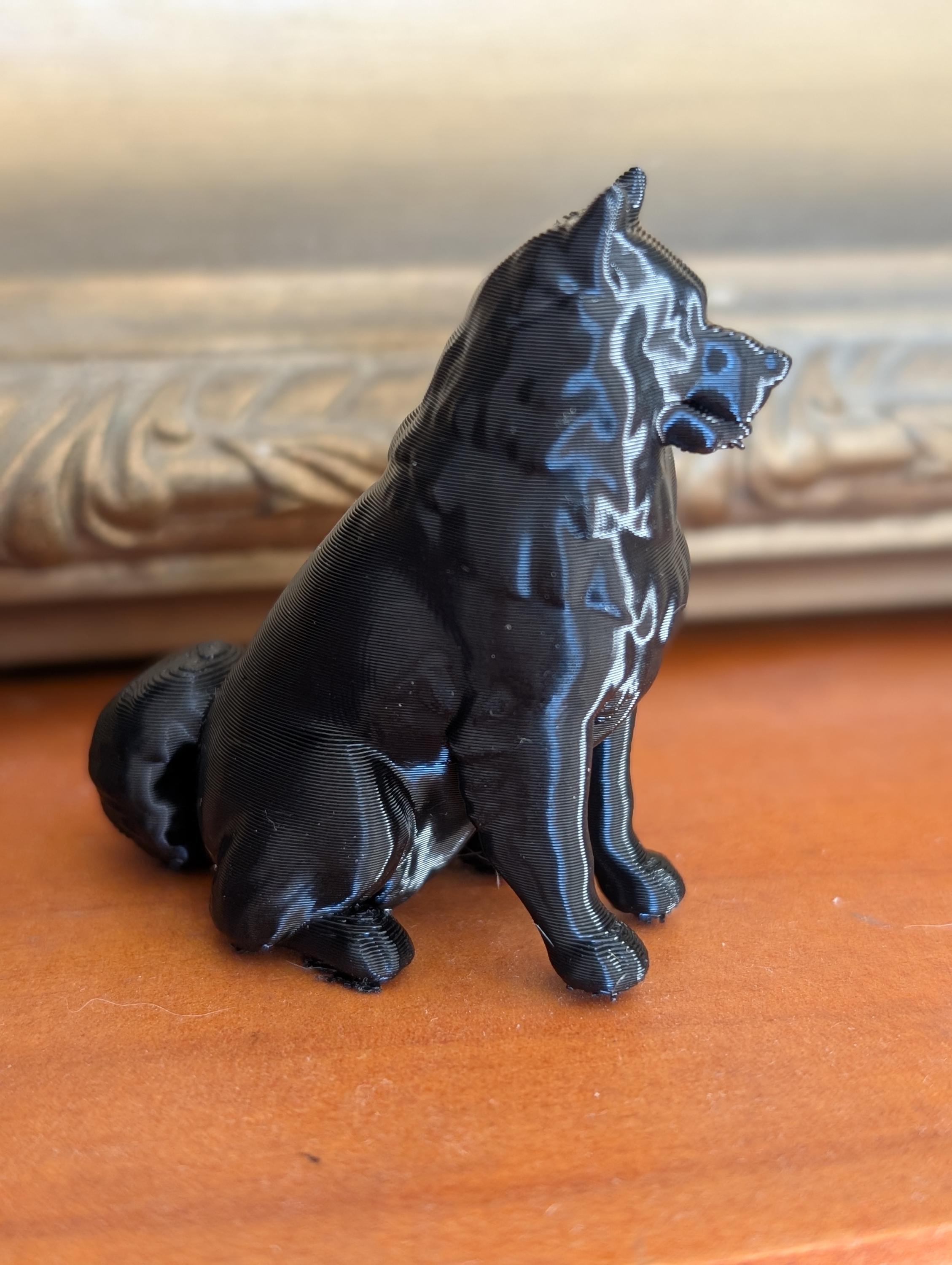 Samoyed  dog sculpture miniature, Statue, Samoyed Gift, 3D printed dog, Cake Topper, dog home decor, Samoyed Ornament, dog memorial
