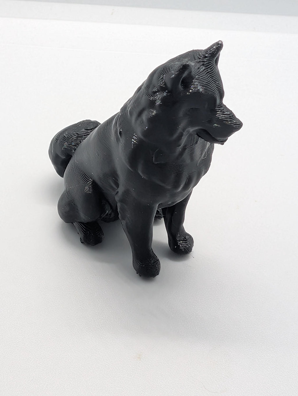 Samoyed  dog sculpture miniature, Statue, Samoyed Gift, 3D printed dog, Cake Topper, dog home decor, Samoyed Ornament, dog memorial