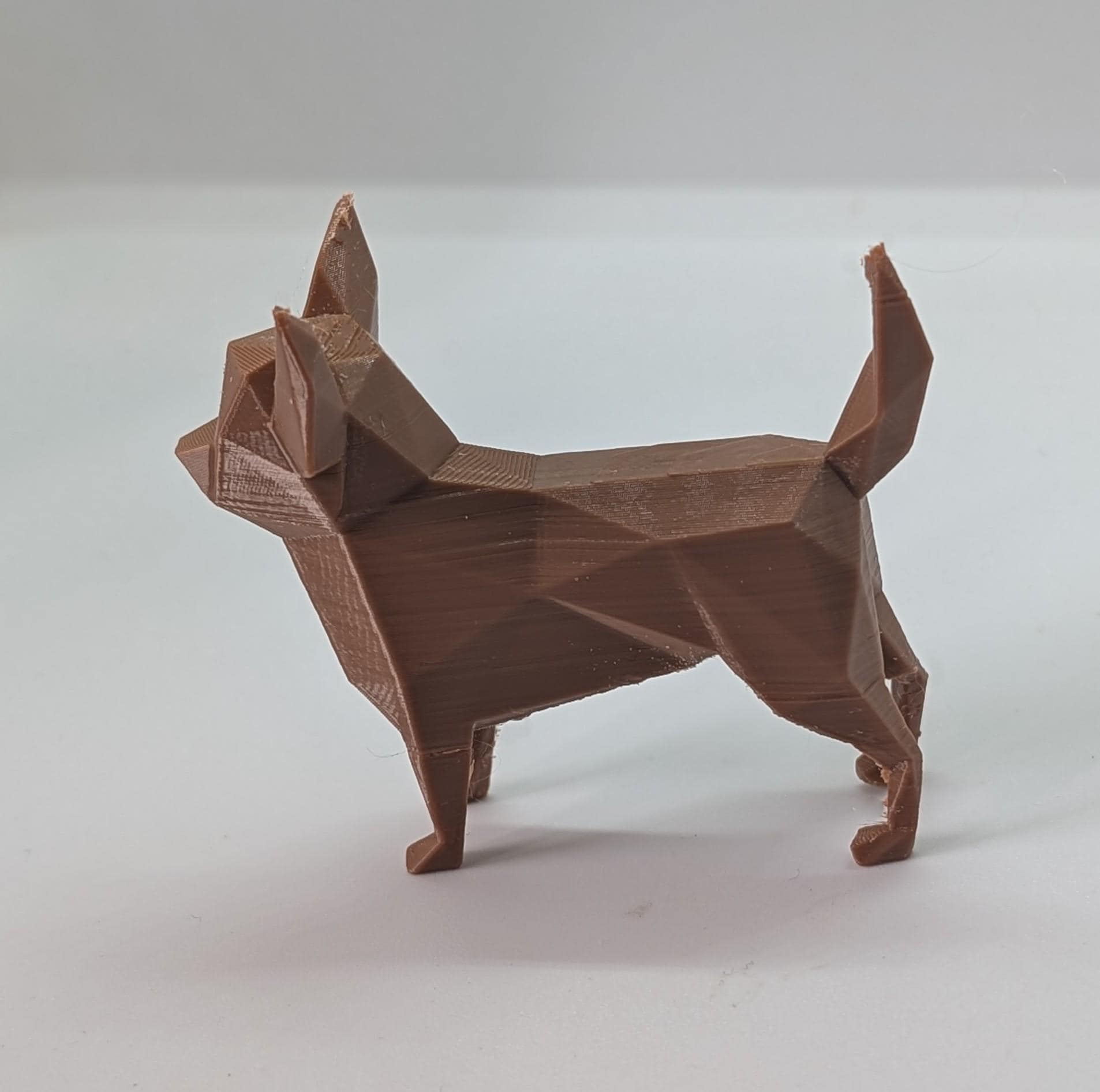 Chihuahua Dog miniature,  3D printed dog, chihuahua cake topper, dog cake topper, dog memory, dog home decoration