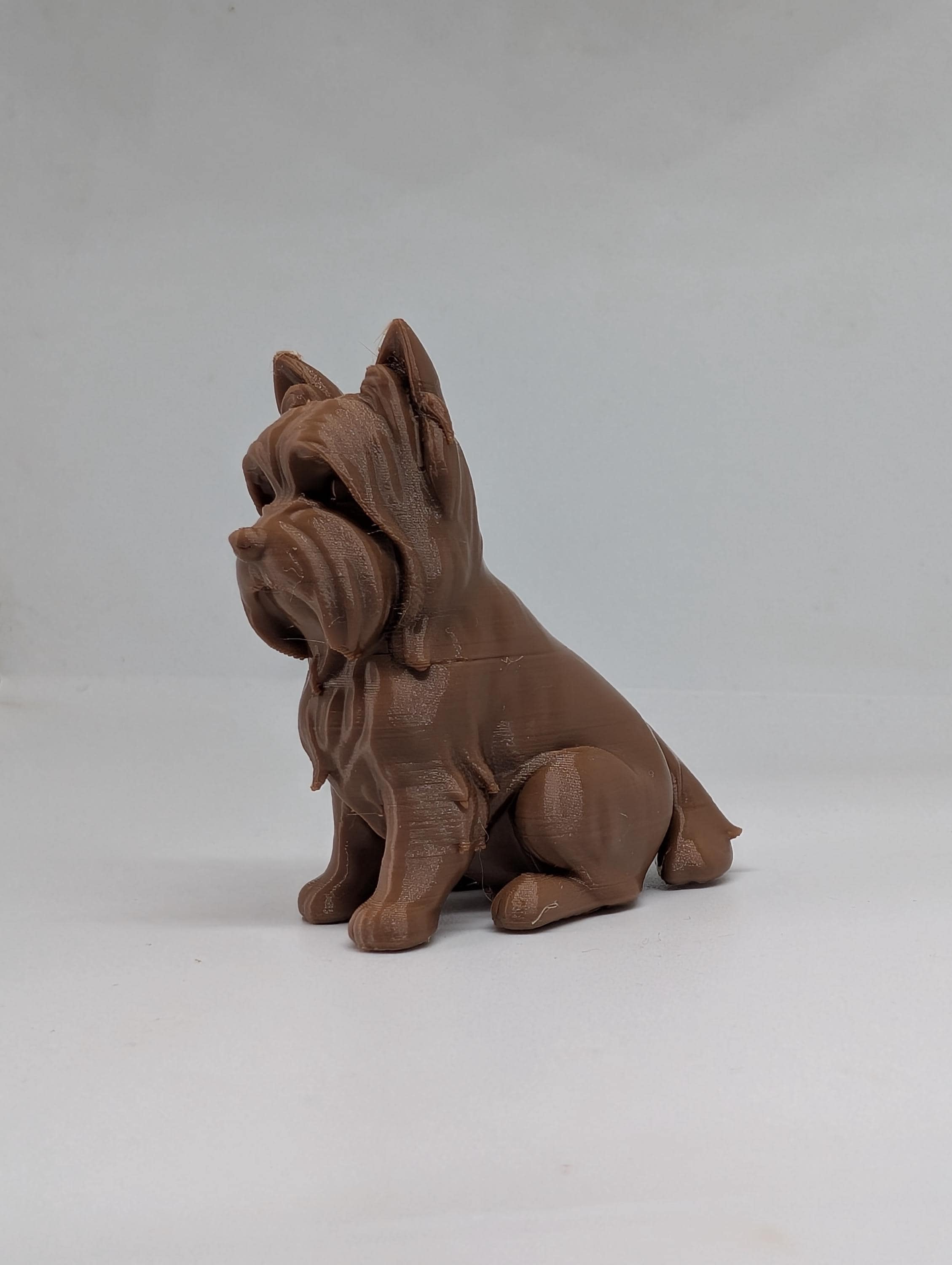 3D Printed yorkshire terrier yorkie Figurine - Custom Dog Miniature - yorkshire terrier Cake Topper - Pet Memorial Gift