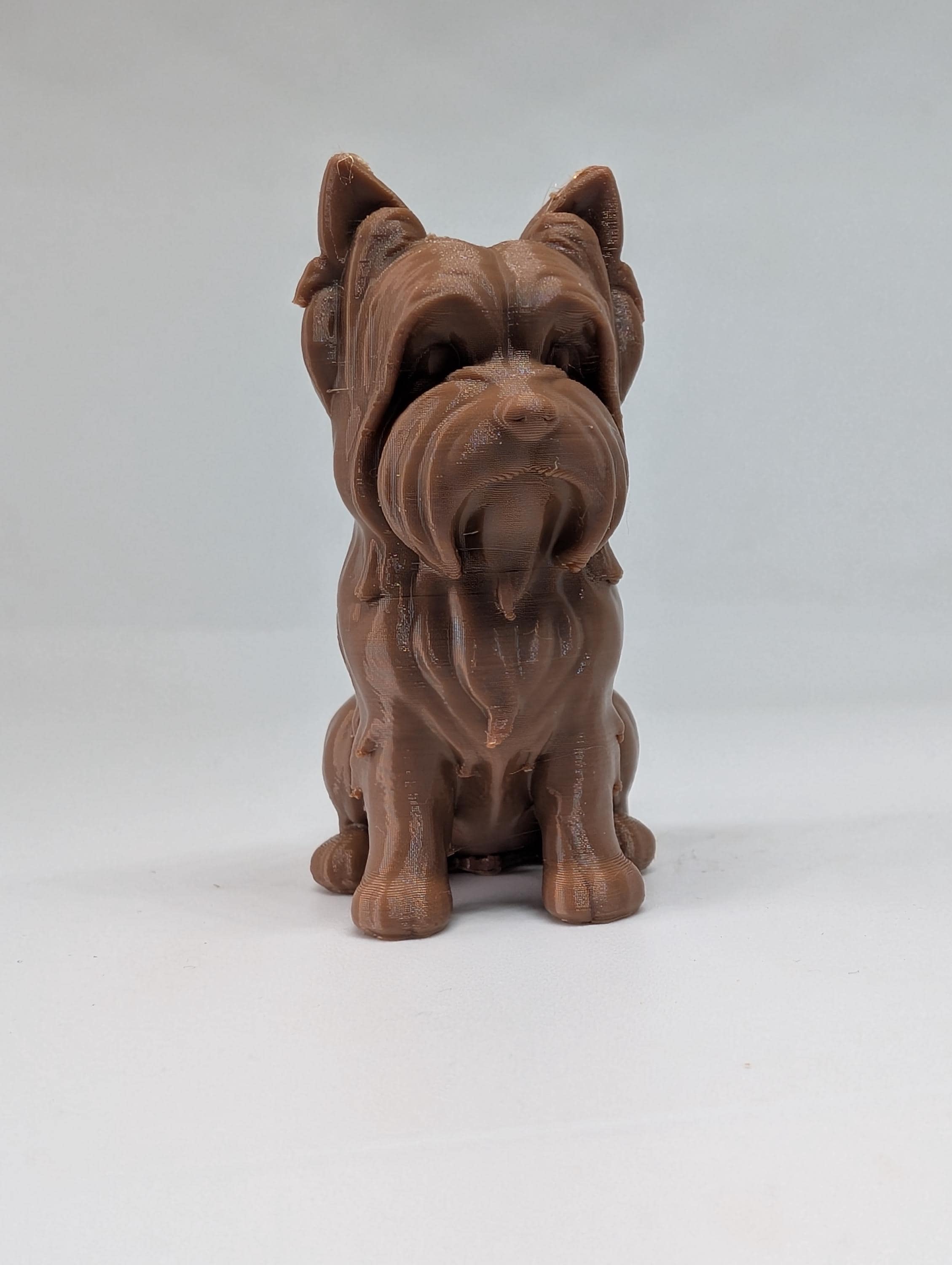 3D Printed yorkshire terrier yorkie Figurine - Custom Dog Miniature - yorkshire terrier Cake Topper - Pet Memorial Gift