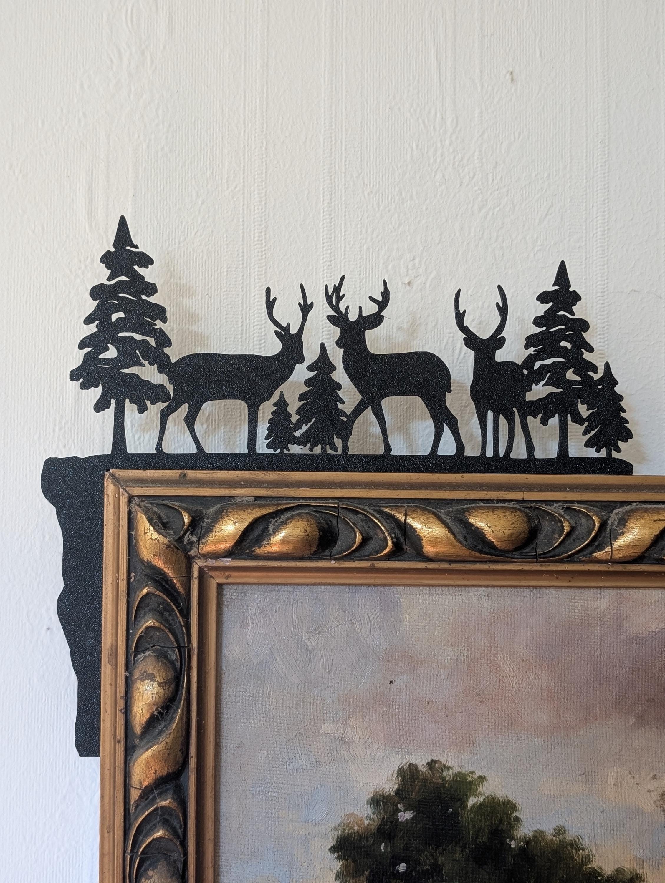 Christmas door corner or shelf decor, reindeers, Santa, Christmas tree, snowflakes, choose from the Christmas designs and decorate your home